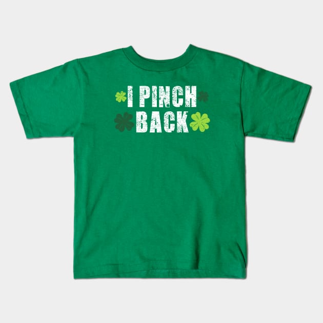 I Pinch Back Kids T-Shirt by Roufxis